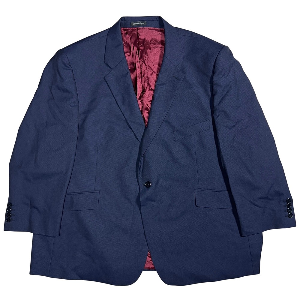 Alexandre *London* Men's‎ Navy Blue Suit Jacket Blazer Tailored Fit Size 44R